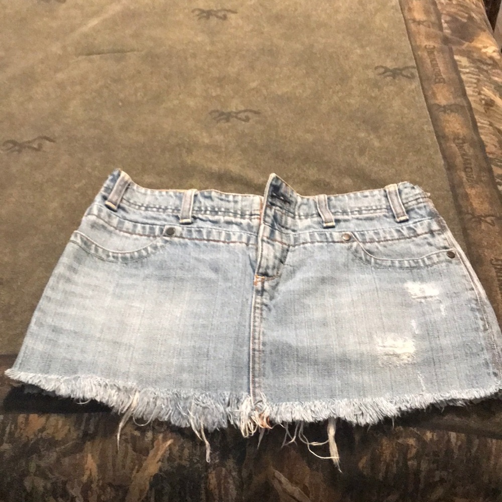 American eagle denim skirt